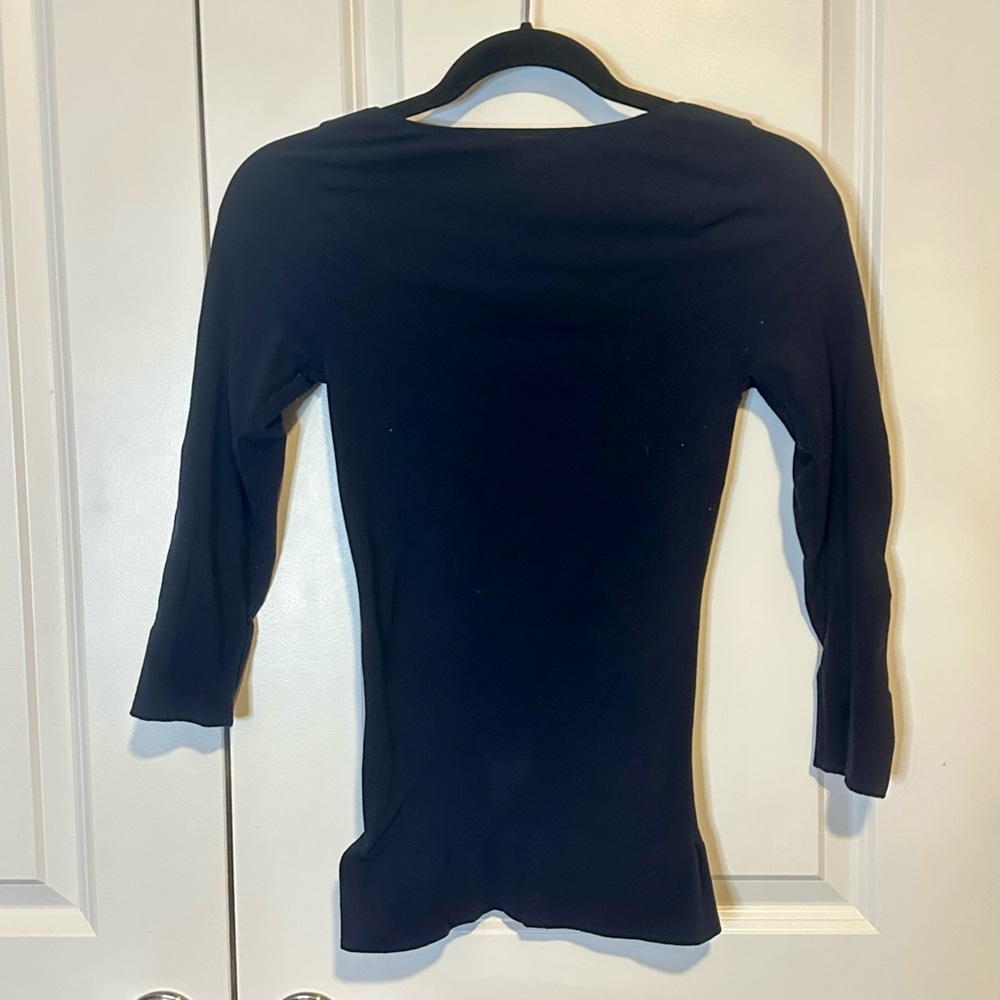 SPANX Black Long Sleeve Top